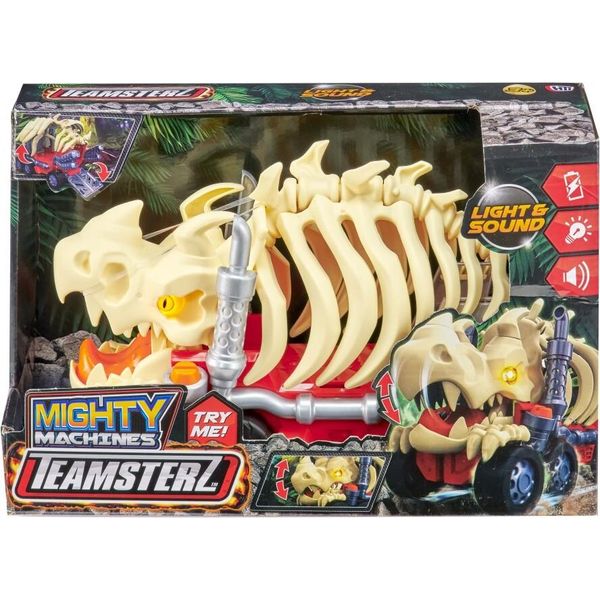 Giocattolo Trasportatore Teamsterz Dinosaur Rib Cage Ripper Triceratops-image