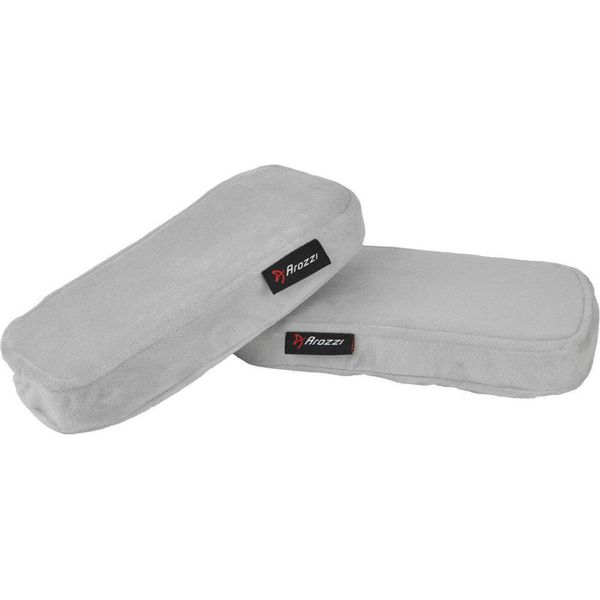 Arozzi Memory Foam Armrest Pads/ Braccioli Di Ricambio Per Sedie Da Gioco / Memory Foam / Grigio-image