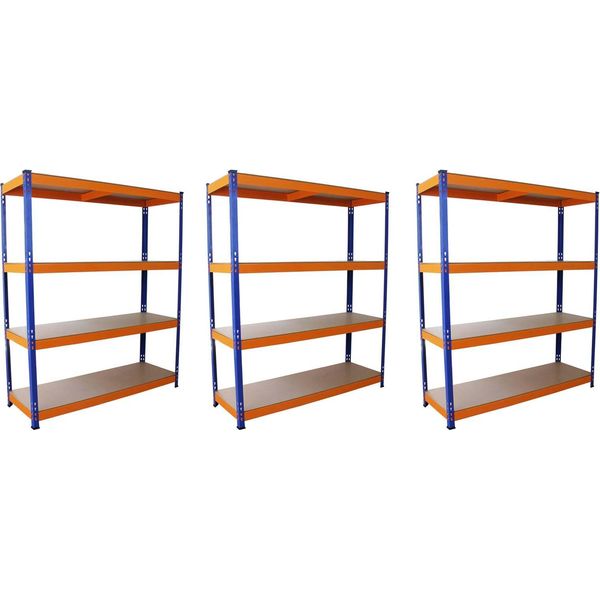 3 X S-RAX Scaffalature Per Garage Scaffalature In Acciaio Scaffalature Per Officina Scaffalature Industriali Scaffalature-image
