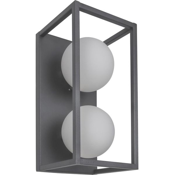 Italux Daisy Lampada Da Parete A Led Grigio Industriale MB-BR4367-W2 Gr-image