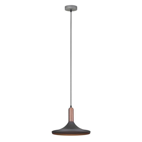 Italux Lusty Lampada A Sospensione Moderna In Nero MDM-3027/1 Gr+Rc-image