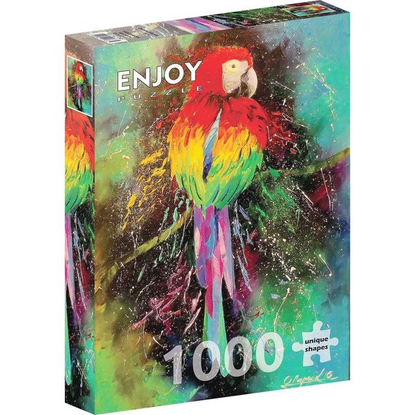 Enjoy Puzzle Pappagallo Colorato 1000 Pezzi-image