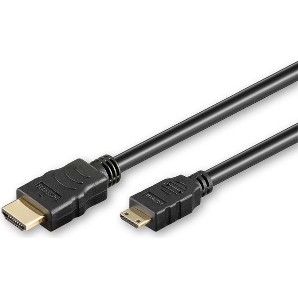 Microconnect Cavo Hdmi 2.0 A-C, 3 M Cavo Hdmi Tipo A (Standard) Hdmi Tipo C (Mini) Nero-image