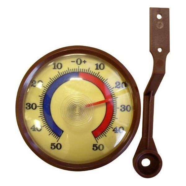 Termometro Per Esterni, Da -50 °C A +50 °C, 7,1 X 2 Cm-image