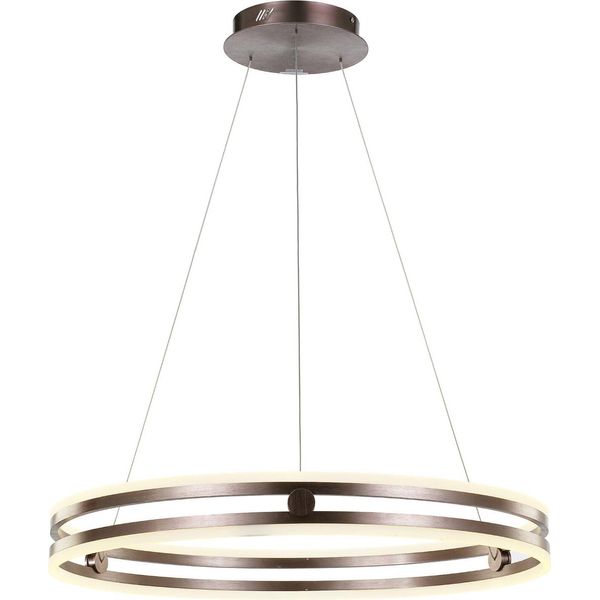 Italux Lonia Led Lampada A Sospensione Moderna Marrone MD17016002-1B Coffe-image