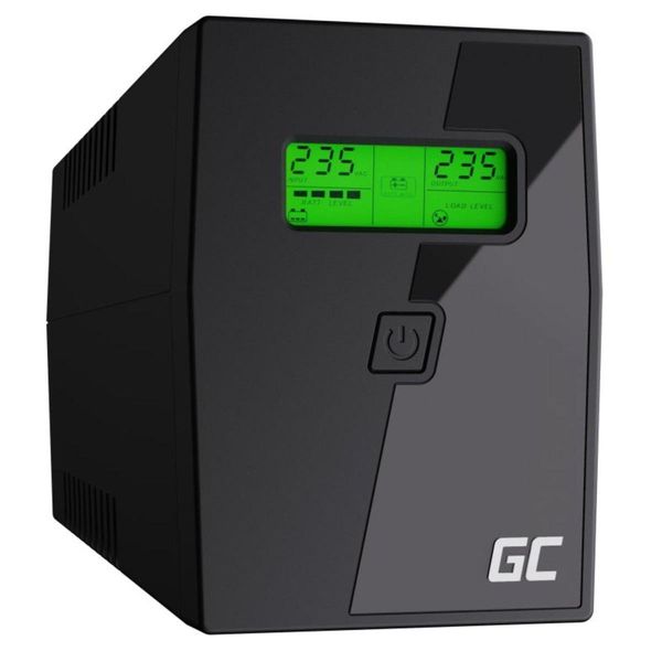 Green Cell UPS02 Uninterruptible Power Supply (Ups) Line-Interactive 0.8 Kva 480 W 2 Ac Outlet(S)-image