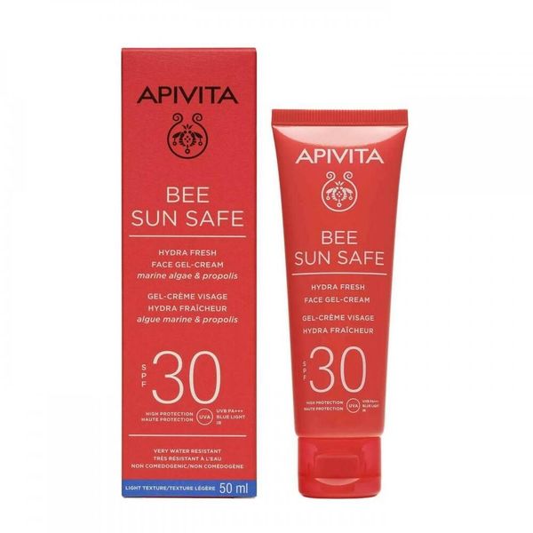 Apivita Bee Sun Safe Hydra Fresh Crema Gel Viso Spf30 50 Ml-image