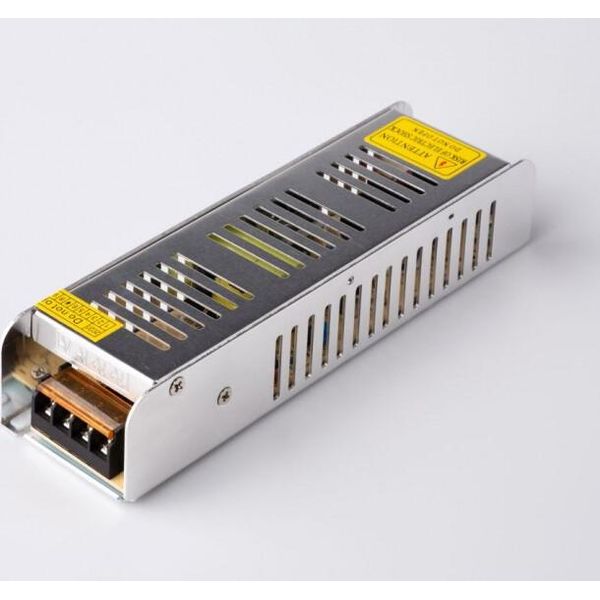 Alimentatore Led 100W 12V 8,33A IP20 Slim 188X46X35 Ecolight EC79603-image