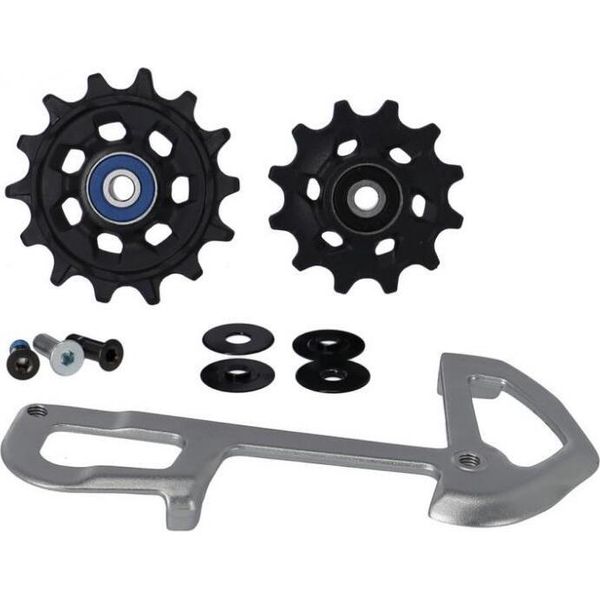 Sram 11.7518.077.010 Puleggia Del Deragliatore Posteriore X-Sync E Gabbia Interna Grigia, Per Deragliatore Posteriore XX1 Eagle, Grigio-image