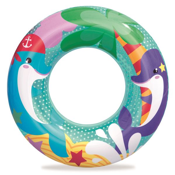 Anello Galleggiante Bestway "Sea Adventures", 51 Cm - 3 Colori Assortiti ; 36113-image