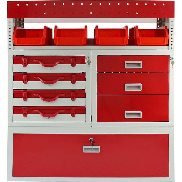Monster Racking Scaffalature Per Furgoni Attrezzature Per Veicoli Scaffalature Per Furgoni Metallo Rosso-image