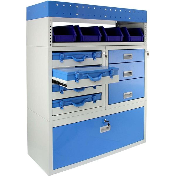 Scaffalature Per Furgoni Storm Attrezzature Per Veicoli Scaffalature Per Auto Carrello Per Officina-image