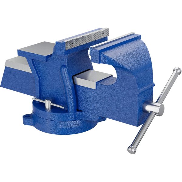 Morsa Wiltec Per Impieghi Gravosi Con Ganasce Da 125 Mm, Strumento Di Serraggio Con Incudine Per Impieghi Gravosi Su Banco Di Lavoro-image