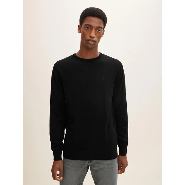 Tom Tailor Maglione A Maglia Fine Basic Con Polsini A Coste Maglione Casual A Girocollo Taglia: Xl-image