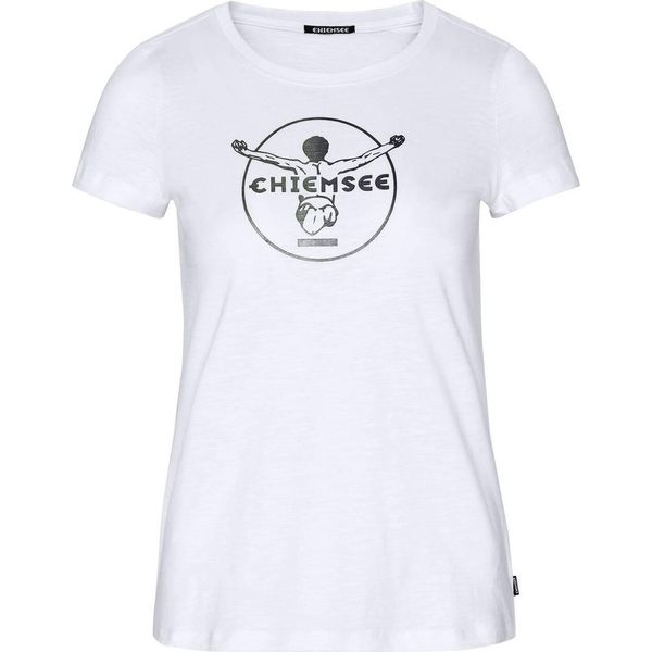 Chiemsee Maglia Da Donna Con Stampa 11201210, Taglia:L, Colore:Bianco Brillante-image