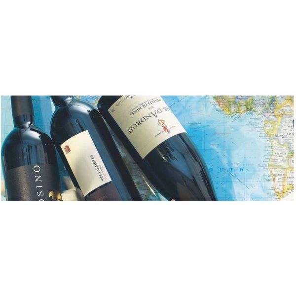 Artebene Map Bottiglie Da Vino-Map-21X8 Cm-image