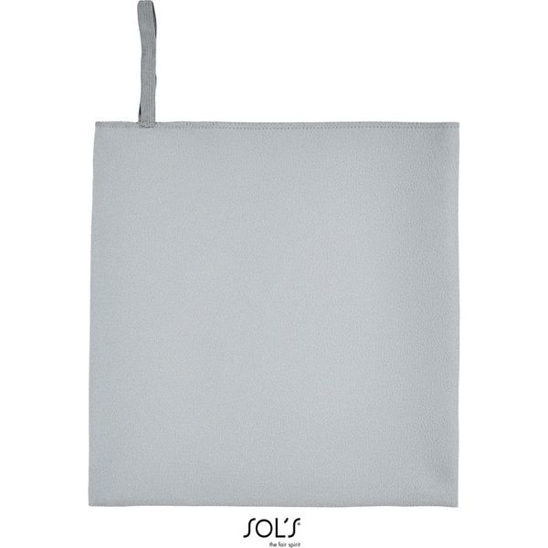 Sols 01208 | Asciugamano In Microfibra Atoll | 30 X 50 Cm - Colore: Grigio Puro - Dimensioni: 30 X 50 Cm-image