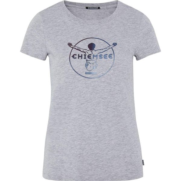 Chiemsee Maglia Da Donna Con Stampa 11201210, Taglia:M, Colore:Neutral Gray-image