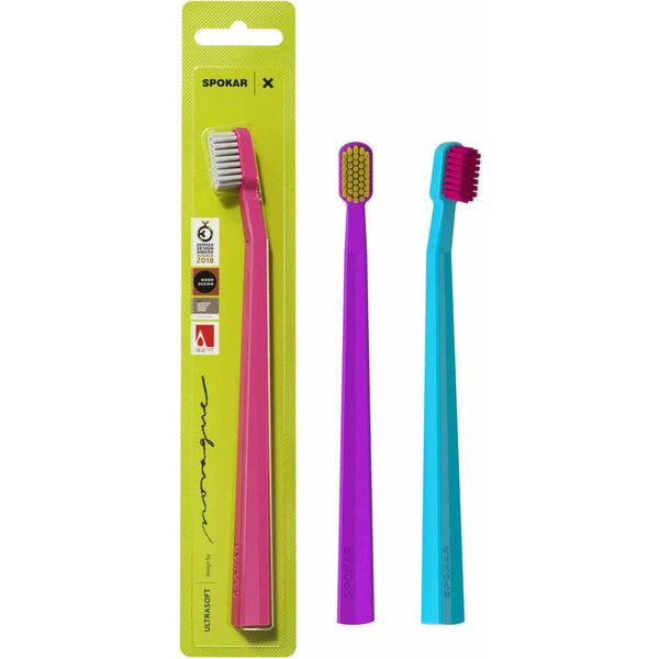 Spazzolino Da Denti Spokar X 3429 Supersoft, Super Soft, Mix Di Colori-image