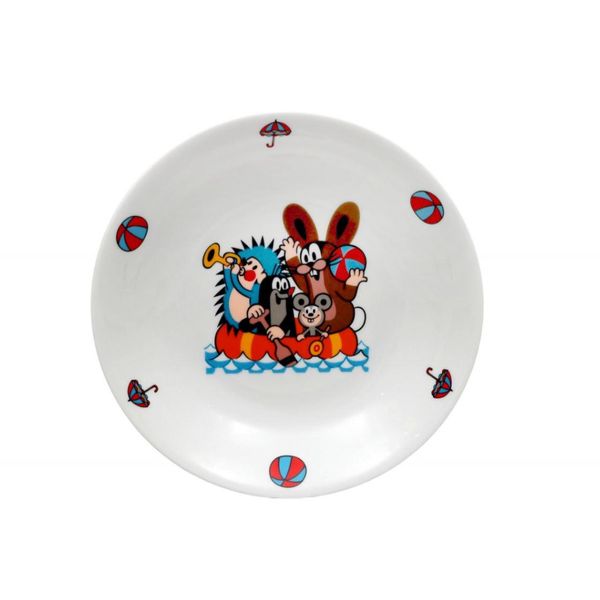 Thun 1794 Talpa E Barca, Piatto Profondo, 20 Cm, Porcellana Ceca, Thun-image