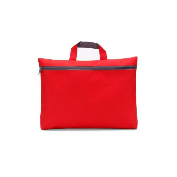 Borsa Portadocumenti Nassau | 39 X 27 Cm - Colore: Rosso - Dimensioni: 40 X 30,5 Cm-image