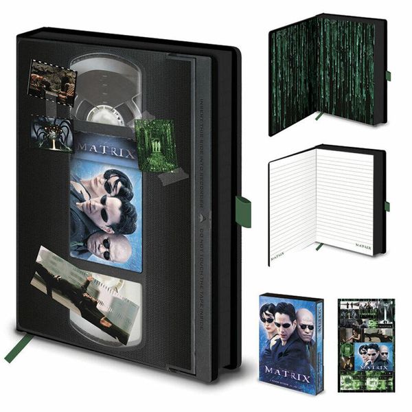 Quaderno A5 Premium Vhs Matrix-image