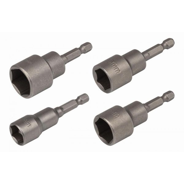 Kreator 13-15-17-19 Mm Chiave A Bussola 4 Pezzi Argento Argento Taglia Unica-image