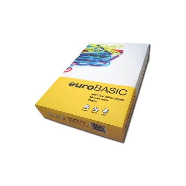 Europaper Eurobasic A4, 80G/M2, 1X500 Fogli-image