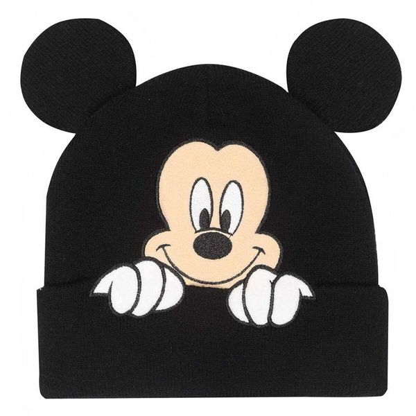 Disney Mickey And Friends Beanie Nero Unisex Peeping Disney Mickey Beanie Taglia Unica-image
