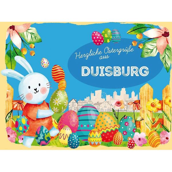Vianmo Insegna In Legno 30X40 Cm Ostern OstergrüßE Duisburg-image