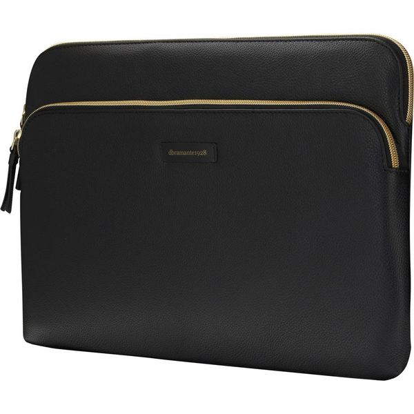 Dbramante1928 Paris+ Sleeve - Custodia Per Laptop 14 Pollici - Custodia Per Laptop - Vera Pelle - Macbook Pro 14 Pollici - Nero Notte-image