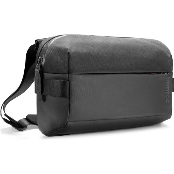 Tomtoc Explorer-T21 Borsa A Tracolla L Per Laptop Da 14 Pollici Nero-image