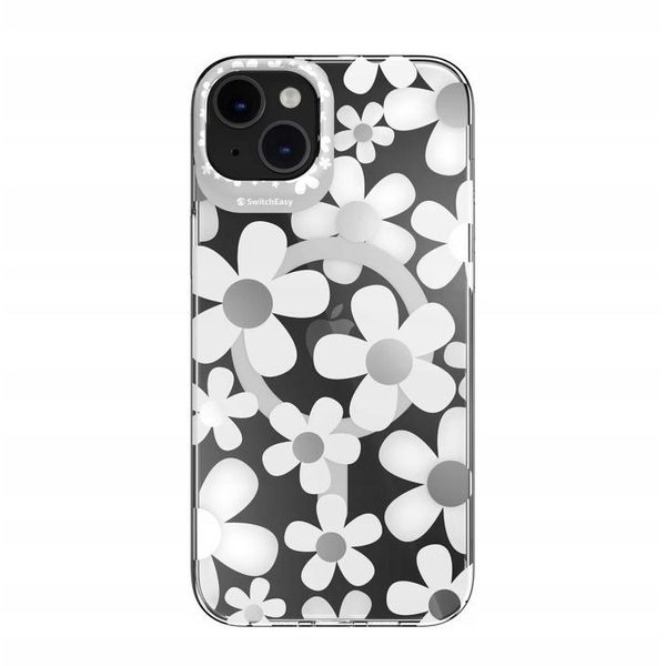 Switcheasy Artist M - Fleur Doppia Decorazione In-Mold Custodia Magsafe Per Iphone 14 Plus-image