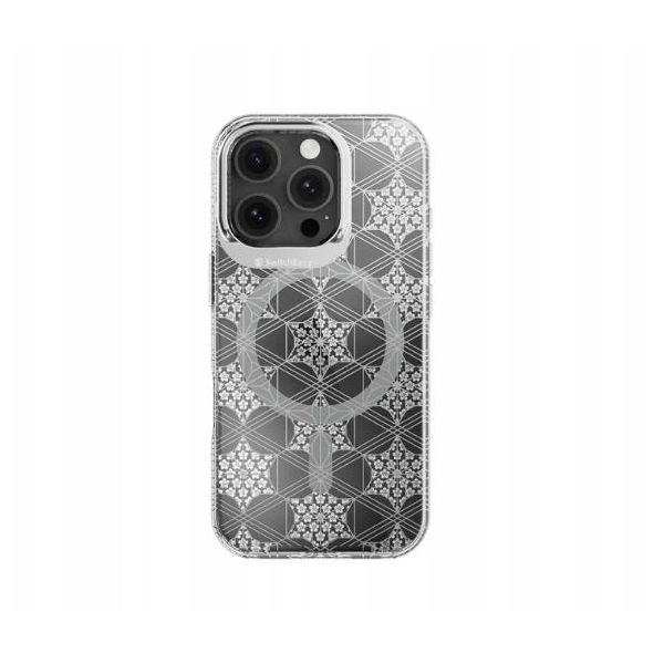 Switcheasy Artist M Custodia Magsafe Antiurto Per Iphone 16 Pro Griglia A Finestra-image
