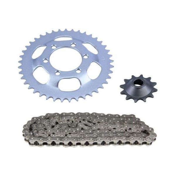 Set Di Catene 3 Pezzi Argento 12/41 Denti Per ZüNdapp Falconette Tipo 435-image