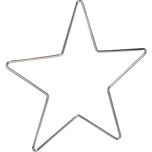 Ciondolo Stella In Metallo Idee Per La Decorazione Natalizia Decorazione Festiva, 6 Pezzi-image