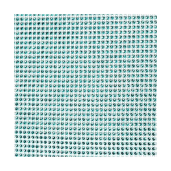 Runner Da Tavola Con Paillettes Turchesi, Decorazione Natale Capodanno, 25Cm X 228Cm-image