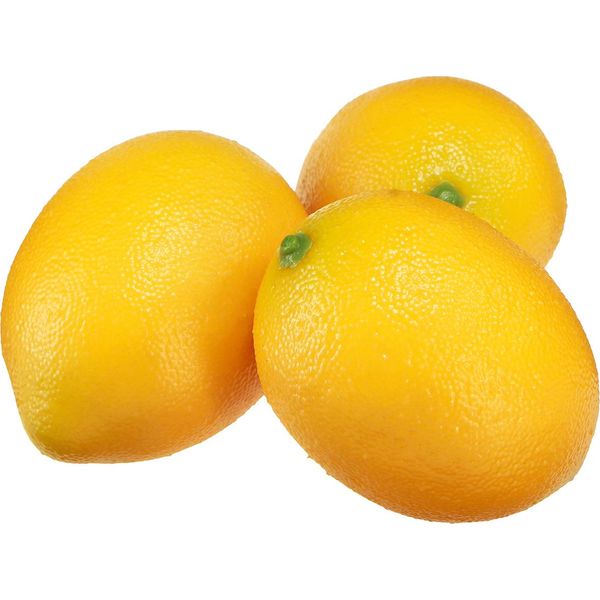 Limoni Artificiali In Plastica Per Decorazioni E Accenti Creativi, 6 Pezzi-image