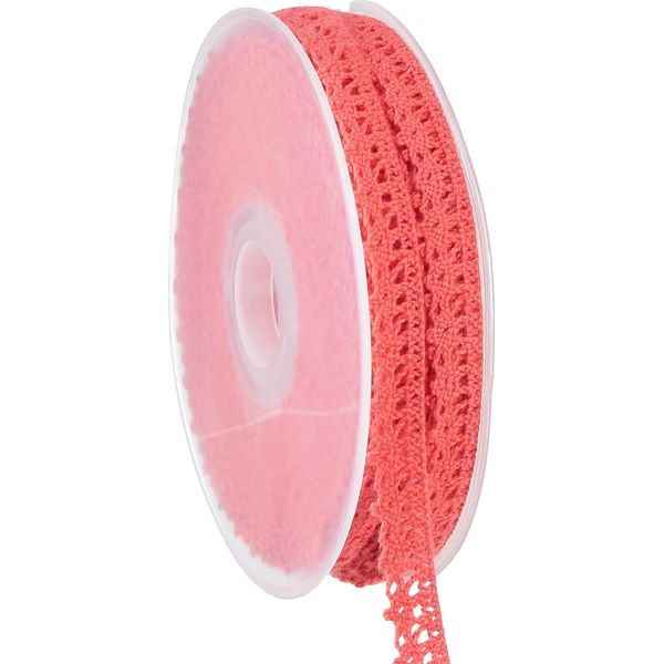 Nastro Decorativo In Pizzo Coral 12Mm X 20M - Nastro Decorativo, Pizzo All'uncinetto, Nastro Da Regalo Per Decorazioni-image