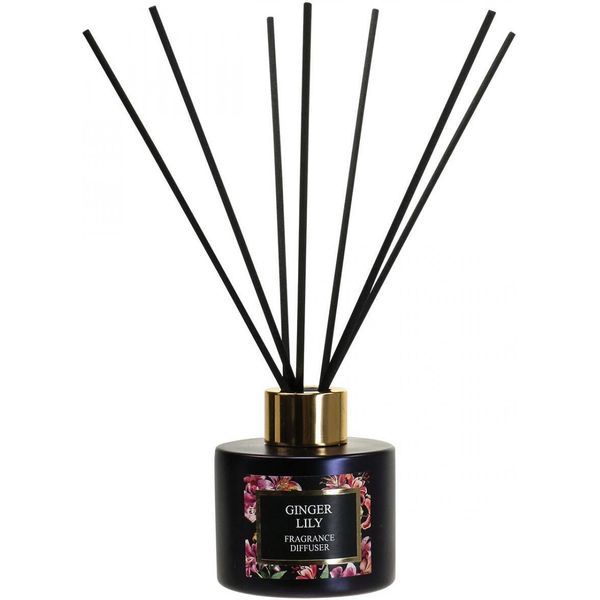 Bastoncini Diffusori Di Fragranza Per Ambienti Ginger Lily 75Ml - Fragranza Per Ambienti Esotica, Aromi Tropicali E Note Di Cannella E Muschio-image