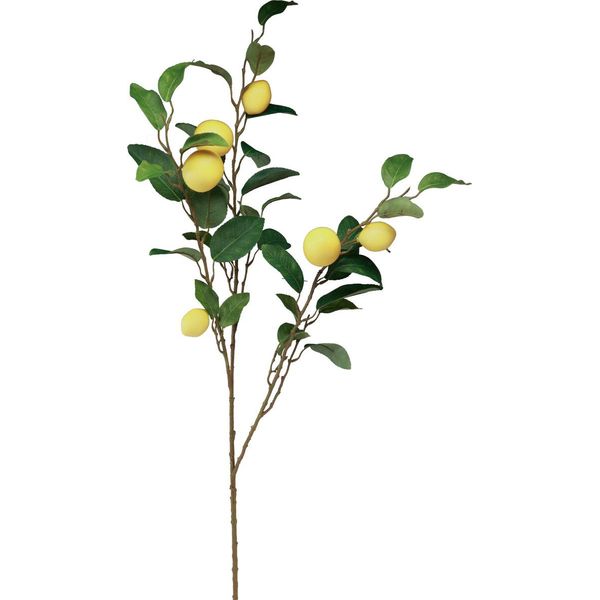 Ramo Di Limone Artificiale Decorativo Per La Tavola E Gli Ambienti Mediterranei-image