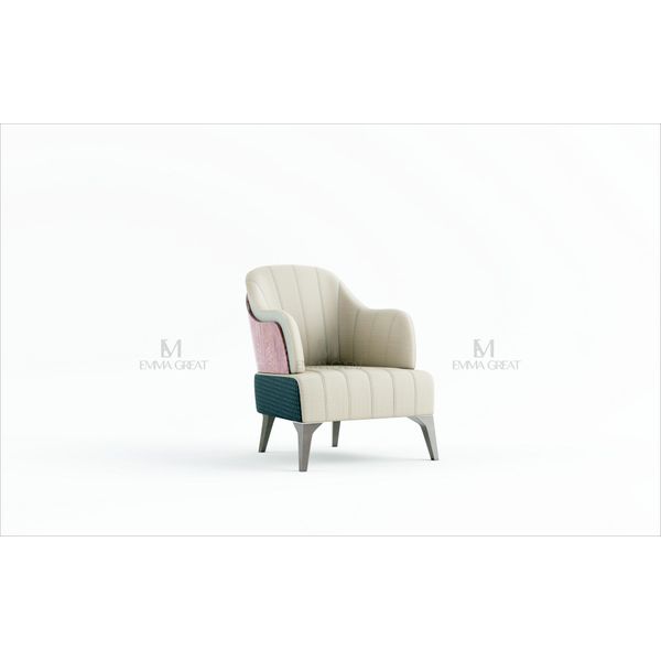 Poltrona Design Divano Divano A Sedere Lusso Nuovo Relax Pelle Lounge Club Mobili Tappezzeria-image