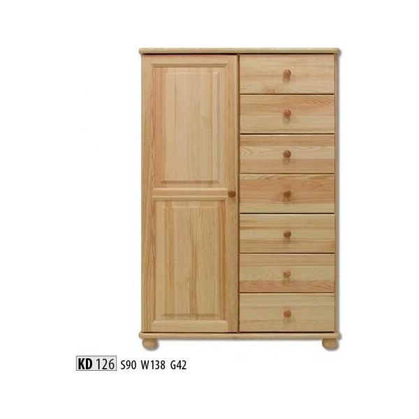 Cassettiera Solida Credenza Mobili Nuova Credenza Cassettiera Mobile Vero Legno-image