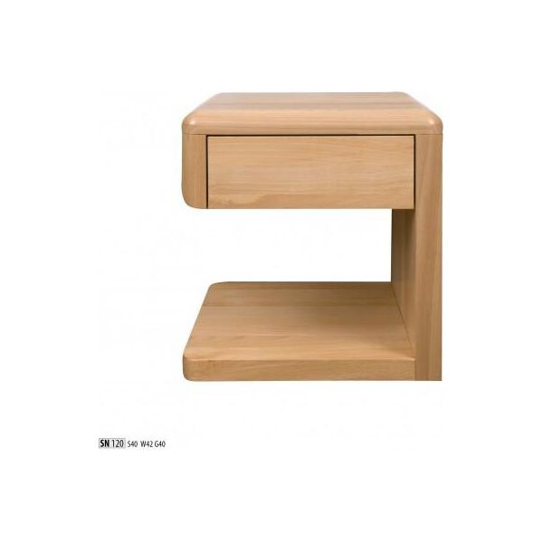 Comodino In Legno Comodini Tavolo Consolle Stile Country Rovere Consolle Notte-image