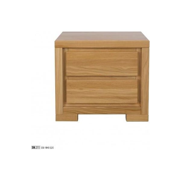 Comodino In Legno Comodini Tavolo Consolle Notte Stile Country Consolle In Rovere-image