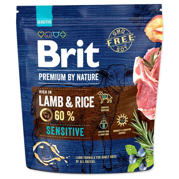 Brit Premium By Nature Sensitive Agnello 1 Kg-image
