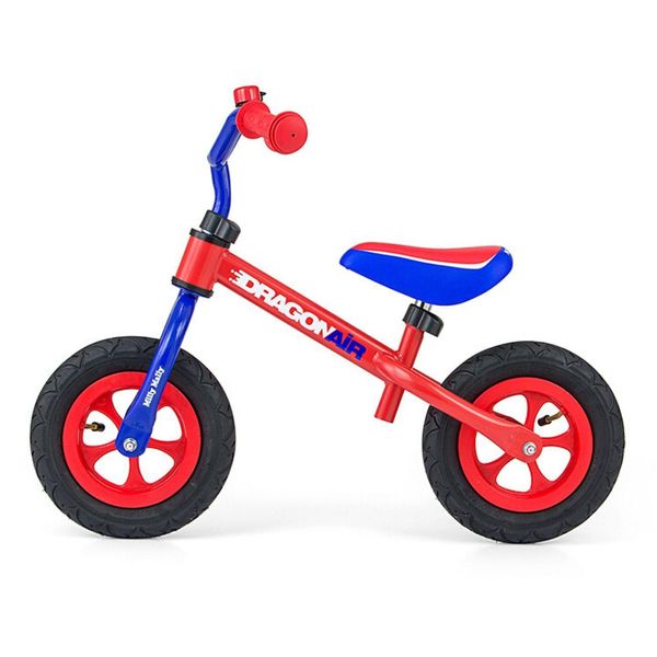 Milly Mally Dragon Air Balance Bike Blu-Rosso-image