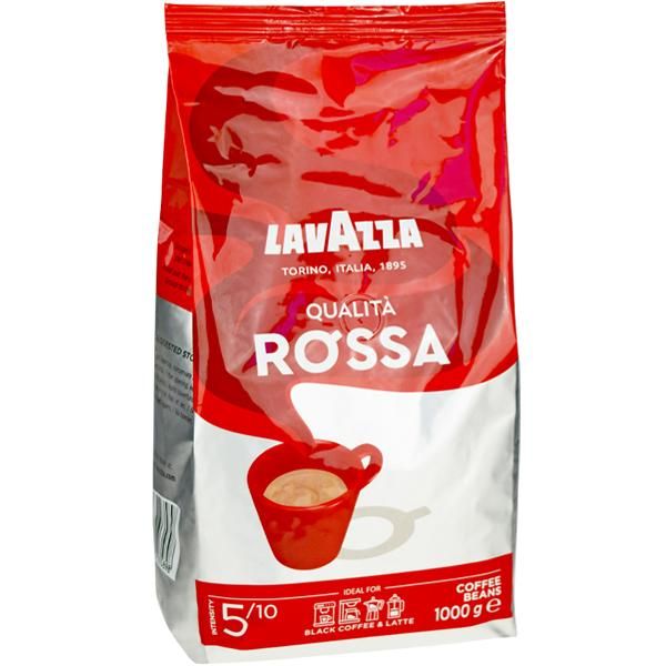 Lavazza | Qualita Rossa | Caffè In Grani | Brasiliana Arabica 40%, Africana Robusta 60% | 1000 G-image