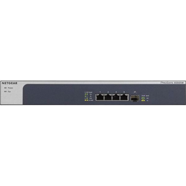 Netgear XS505M-100EUS Switch Netgear 5X Ge XS505M-100EUS Unmanaged (10Gbit)-image