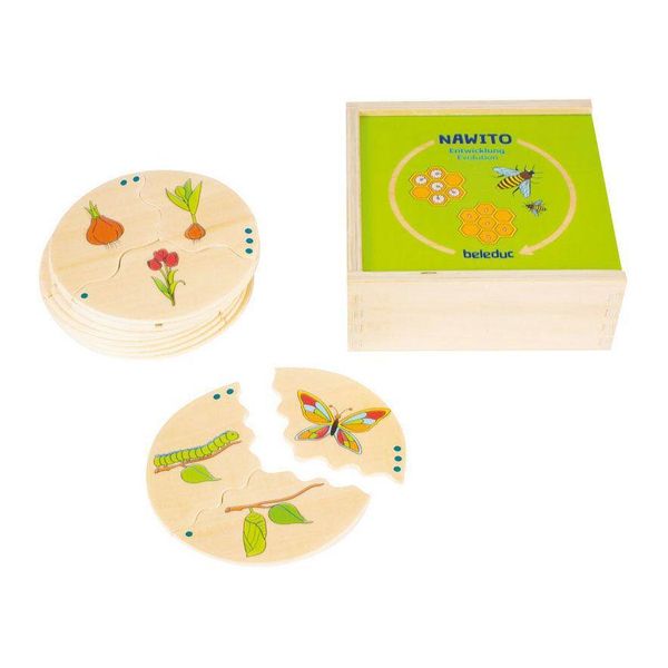 Beleduc Nawito Nature Evolution Gioco Educativo In Legno Per Bambini-image